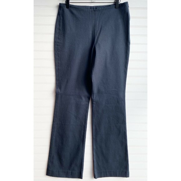 Soft Surroundings High Rise Bootcut Side Zip Trouser Pants | Size 8 Tall - Picture 1 of 4
